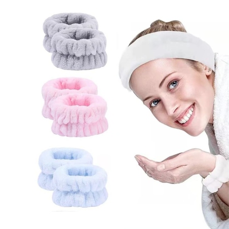 KASVOJEN PESUPANTA 1 KPL JA RANNEKKEET 2 KPL