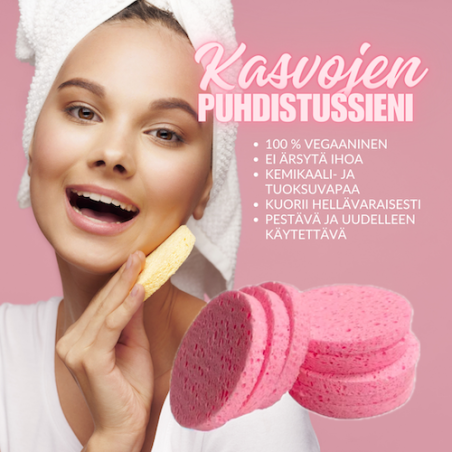 KASVOJEN PUHDISTUSSIENI