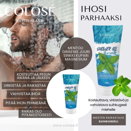 MIESTEN RAIKASTAVA SUIHKUGEELI