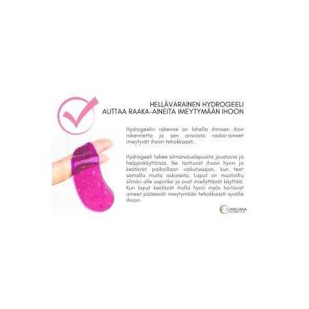 KOLLAGEENI SILMÄNALUSNAAMIO 3 PARIA