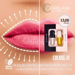 PUSUHUULET-HUULIA TÄYTELÄISTÄVÄ HOITOSETTI