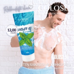 MIESTEN RAIKASTAVA SUIHKUGEELI