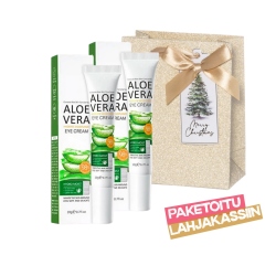 ALOE VERA -SILMÄNYMPÄRYSVOIDE 2 KPL LAHJAPAKKAUS 2