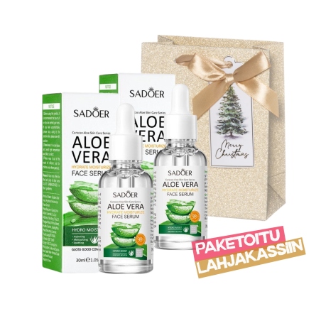 ALOE VERA -SEERUMI 2 KPL LAHJAPAKKAUS