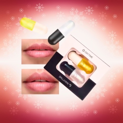 PUSUHUULET-HUULIA TÄYTELÄISTÄVÄ HOITOSETTI