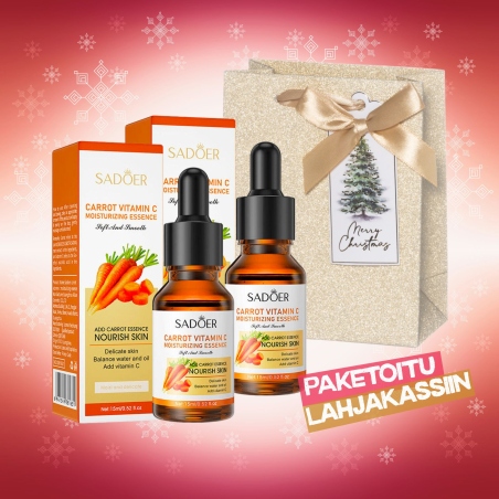 PORKKANASEERUMI C-VITAMIINILLA 2 KPL LAHJAPAKKAUS