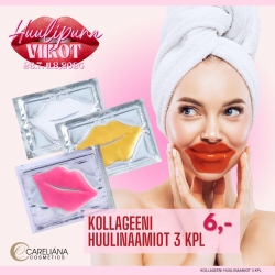 KOLLAGEENI HUULINAAMIO 3 kpl 2